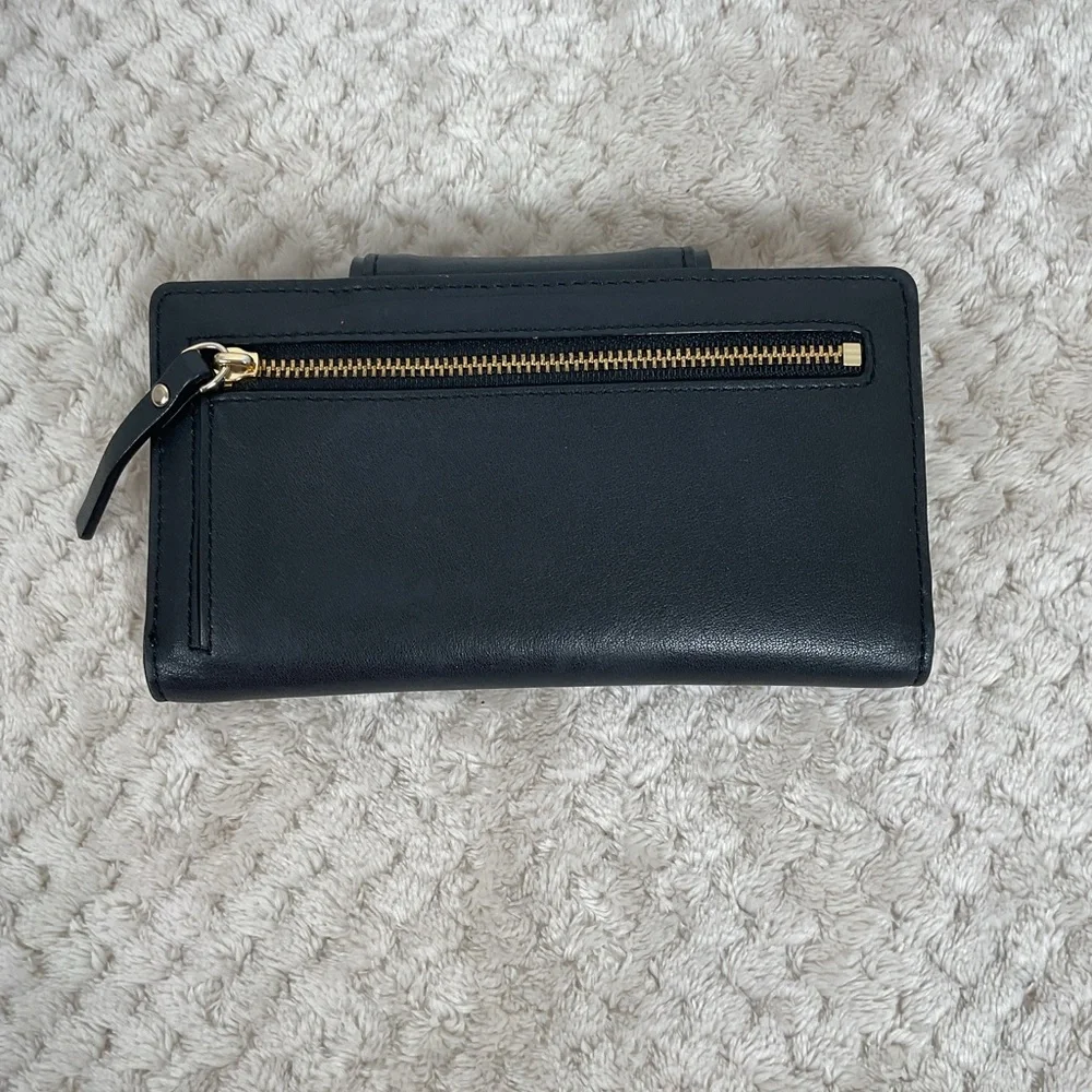 Kate Spade Black Leather Wallet